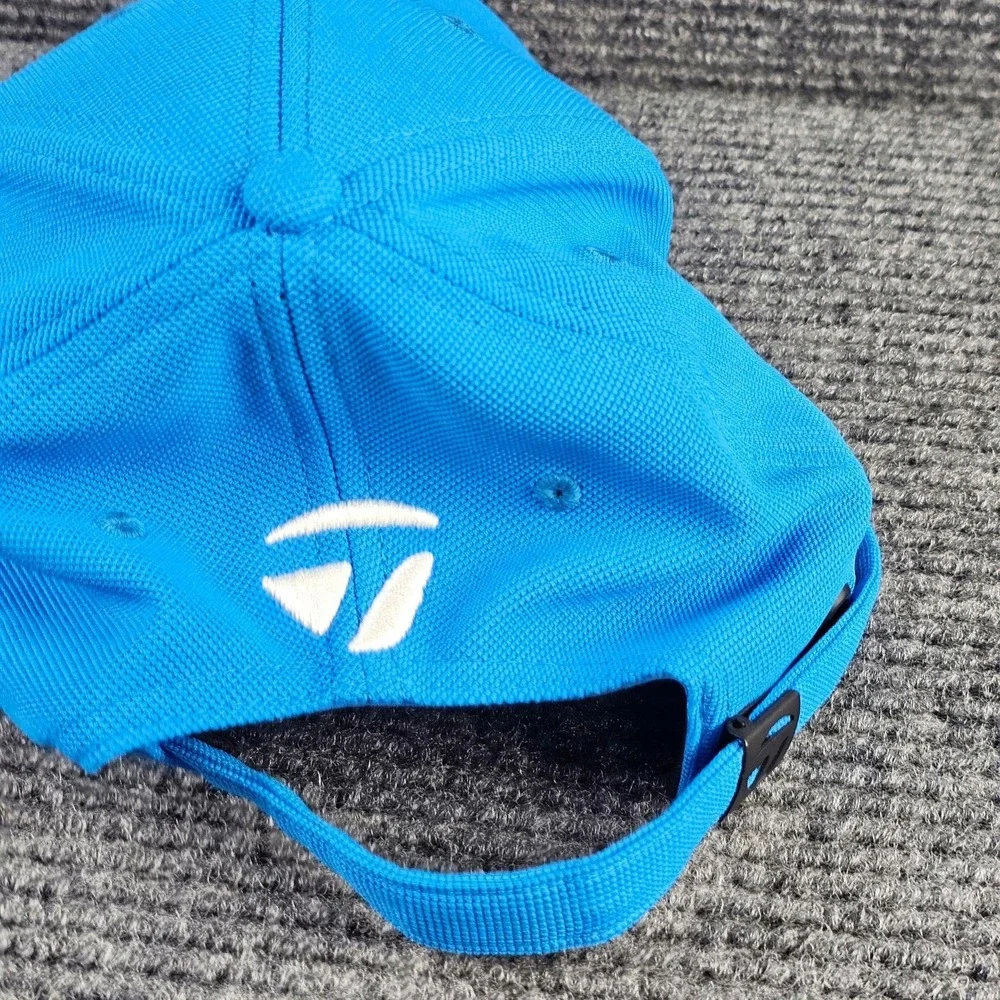 TaylorMade Hat Mens One Size Blue Tour Preferred SLDR Golf Strapback Cap
